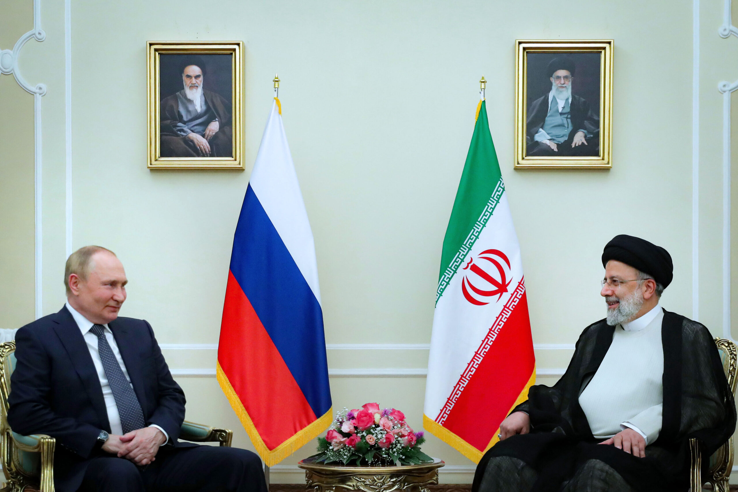 Встреча Владимира Путина с Президентом Ирана Сейедом Эбрахимом Раиси