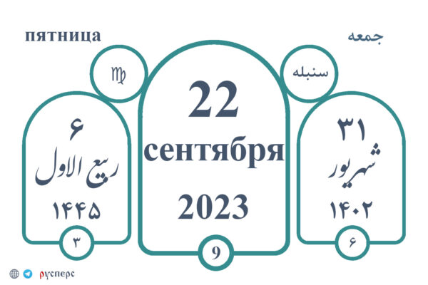 Календарь истории 22.09.23
